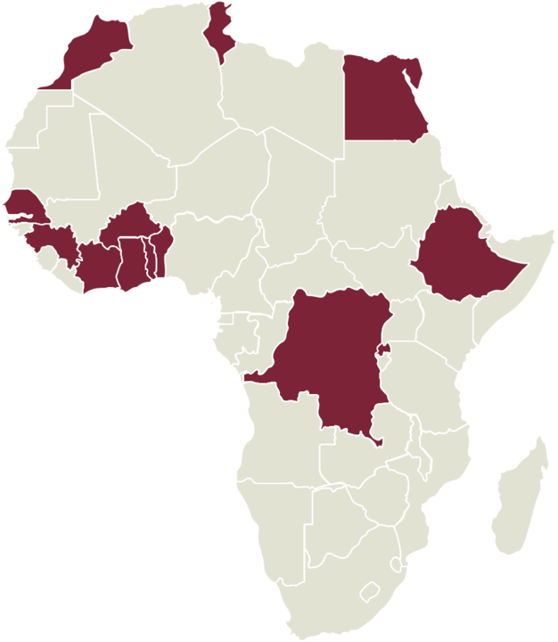 Länderbeschlusslagen zu den Compact with Africa-staaten