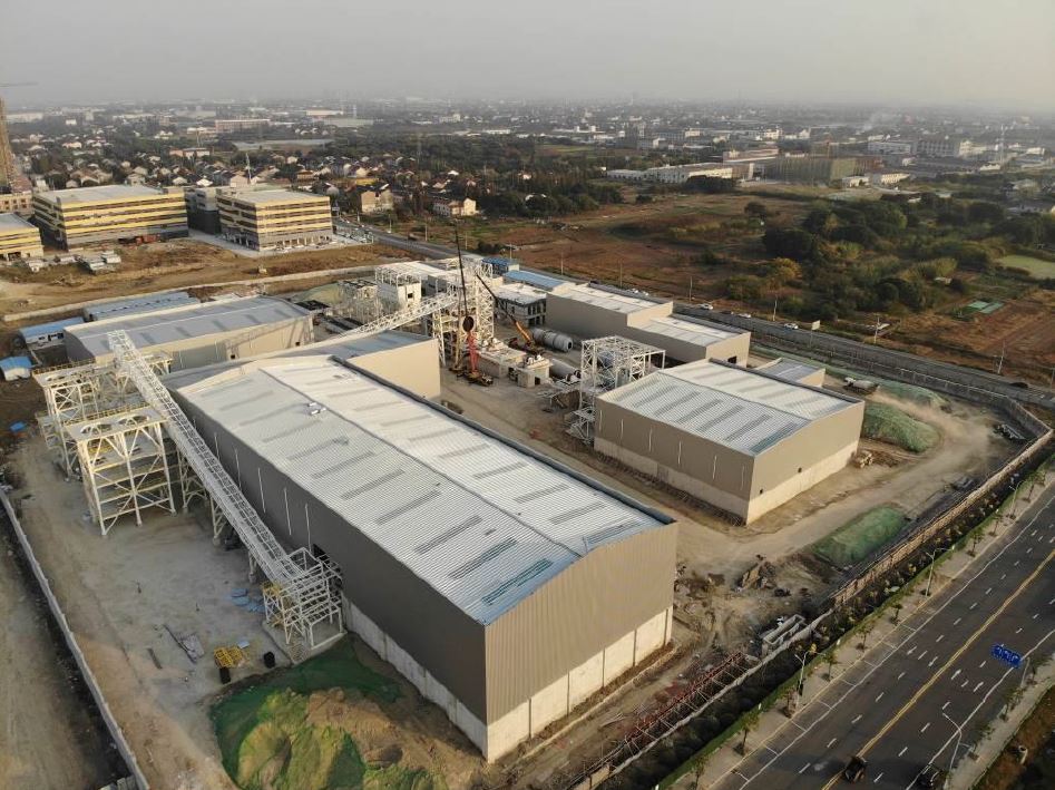 Befesa Stahlstaubrecycling-Anlagen in China